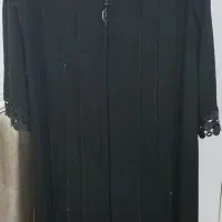 حراج مانتو عبایی مهره دوزی سایز بزرگ