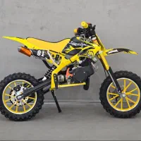 موتور مینی کراس 50cc بنزینی استارتی بچگانه|موتورسیکلت|تهران, دهقان|دیوار