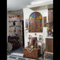 تخت سنتی مدل کاروس پایه خراطی ضخیم