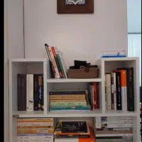کتابخانه|کتابخانه، شلف، قفسه‌های دیواری|زنجان, |دیوار