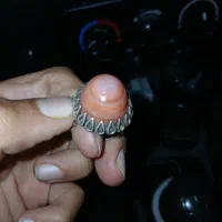 انگشتره نقره عیار بالا رکاب دست ساز کار نور