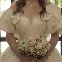 لباس عروس ساتن امریکایی