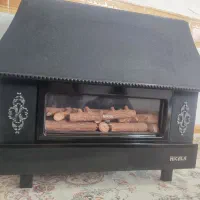 بخاری شومینه نیک کالا نو رنگ مشکی طرح جدید