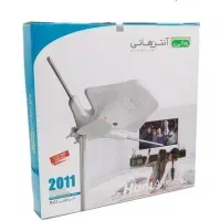 نصب آنتن هوایی ثابت و گردان.