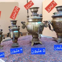 سماور ذغالی برنجی
