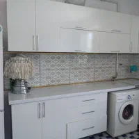 کابینت جنس MDF رنگ شیری|مصالح و تجهیزات ساختمان|ویلکیج, |دیوار