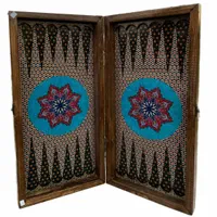 تخته نرد چوبی همراه با کیف .منچ.پنج بازی.پاستور|اسباببازی|کرج, حسن آباد|دیوار