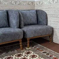 مبل ۵نفره|مبلمان خانگی و میز عسلی|آق قلا, |دیوار