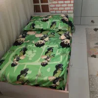 تخت کودک همراه تشک|تخت و سرویس خواب|رشت, حومه رشت|دیوار