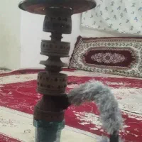 قلیون چوبی قدیمی