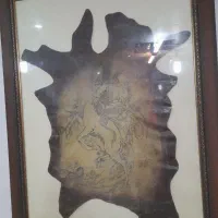 تابلوهای نقاشی   ،مینیاتور ، زن عشایر ، آیه