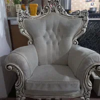 مبل ۷ نفره سلطنتی فقط احتیاج به شستن دارد|مبلمان خانگی و میز عسلی|رباط‌کریم, |دیوار