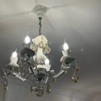 لوستر چینی و کریستال|لوستر و چراغ آویز|رشت, نیکمرام|دیوار