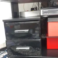 میز تلویزیون رنگ مشکی ۴ عدد کشو|میز تلویزیون|آستانه اشرفیه, |دیوار