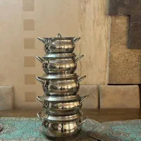 سرویس قابلمه استیل(براق)کن لوکس kenloox مدلk01