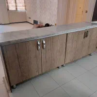 کابینت تمیز بدنه فلز و درب چوبی|مصالح و تجهیزات ساختمان|بجنورد, |دیوار