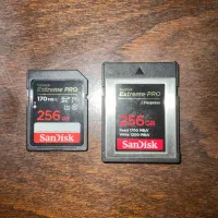 مموری کارت CFXpress برند Sandisk بازحافظه 256GB