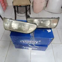 فروش دوجفت چراغ جلوی 206وپراید131|قطعات یدکی و لوازم جانبی|خواجه, |دیوار