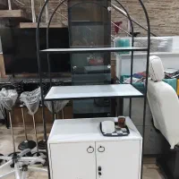 تجهیزات سالن آرایشگاه آینه کنسول کانتر استند شلف|آرایشگاه و سالنهای زیبایی|شیراز, سینما سعدی|دیوار