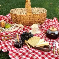 زیرانداز چهارخونه به همراه کوسن نشیمن پیک‌نیک|روفرشی|رشت, حمیدیان|دیوار
