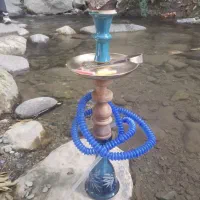 قلیون تنه چوبی