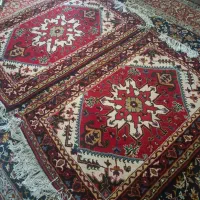 فرش هریس کناره تاجری نقشه زرین