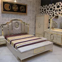 سرویس خواب مدل آرام ترکیبی از زیبایی کیفیت|تخت و سرویس خواب|کنگاور, |دیوار