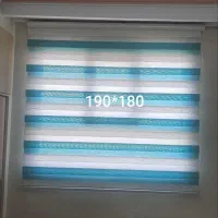 پرده زبرا در حد نو