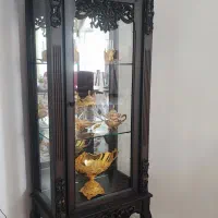 بوفه چوب گردو|بوفه، ویترین، کنسول|چرداول, |دیوار