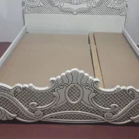 تخت خواب دو نفره سفید