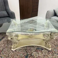 یک دست عسلی مبل استفاده نشده