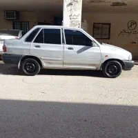 پراید نقره‌ای مدل 91