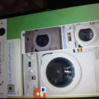 ماشین لباسشویی 8و9کیلو نقره ای