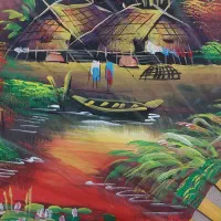 بادبزن بزرگ|صنایع دستی و سایر لوازم تزئینی|قم, سراجه (۱۵ خرداد)|دیوار