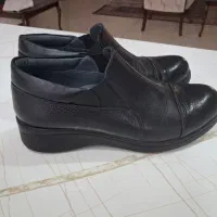 نیم بوت چرم طبیعی زنانه طبی سایز39