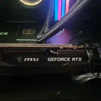 کارت گرافیک MSI 3090 XTRIO 24GB (درحدنو)|قطعات و لوازم جانبی رایانه|کلارآباد, |دیوار