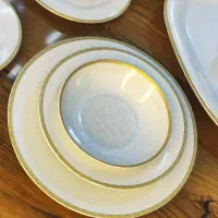 سرویس چینی مقصود ۲۴ نفره|ظروف سرو و پذیرایی|قروه, |دیوار