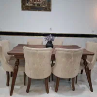 میز ناهارخوری 6نفره|میز و صندلی غذاخوری|مشگین شهر, |دیوار