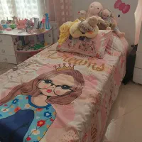 سرویس خواب دخترانه برند ساحل چوب