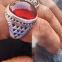 فروش یک عددانگشتر نقره دست ساز