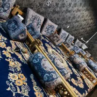 چهار عدد تخت سنتی چوب روس 200 در 250