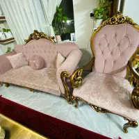 فروش فوری ست مبل سلطنتی و میز غذا خوری|مبلمان خانگی و میز عسلی|لنگرود, |دیوار