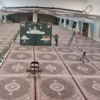 سجاده بدون مهراب وسط رنگبندی زیبا