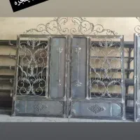 انواع درب و پنجره آهنی|مصالح و تجهیزات ساختمان|کاشان, مزرعه نو|دیوار