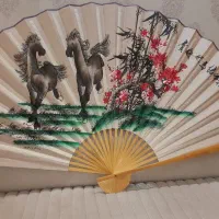 بادبزن تزیینی|صنایع دستی و سایر لوازم تزئینی|کرمانشاه, |دیوار