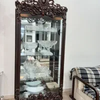 ویترین تمام چوب|بوفه، ویترین، کنسول|ارومیه, |دیوار