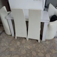 میز نهارخوری هم میشه ۴ نفره و هم ۶ نفره|میز و صندلی غذاخوری|بیرجند, |دیوار