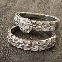 انگشتر و پشت حلقه نقره وارداتی|جواهرات|شیراز, شریف‌آباد|دیوار