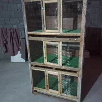 قفس سه طبقه|لوازم جانبی حیوانات|چغادک, |دیوار