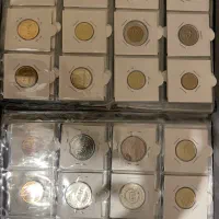 مجموعه اسکناس و سکه دوره جمهوری کیفیت بانکی